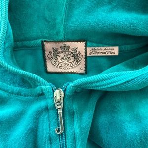 2007-2011 Juicy Couture tracksuit, teal in color